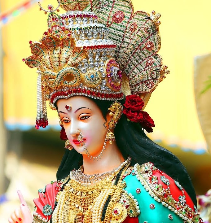 Devi Maa Durga Png Face Images Download & More 100+ Best PNG Images ...